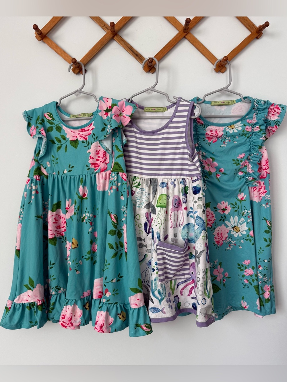Bundle of 3 Millie Loves Lily dresses size 6